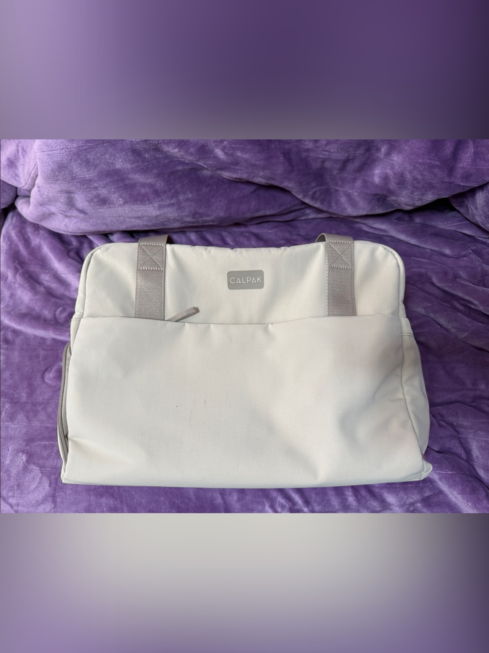Calpak Connect Laptop Duffel - Light Gray BNWOT